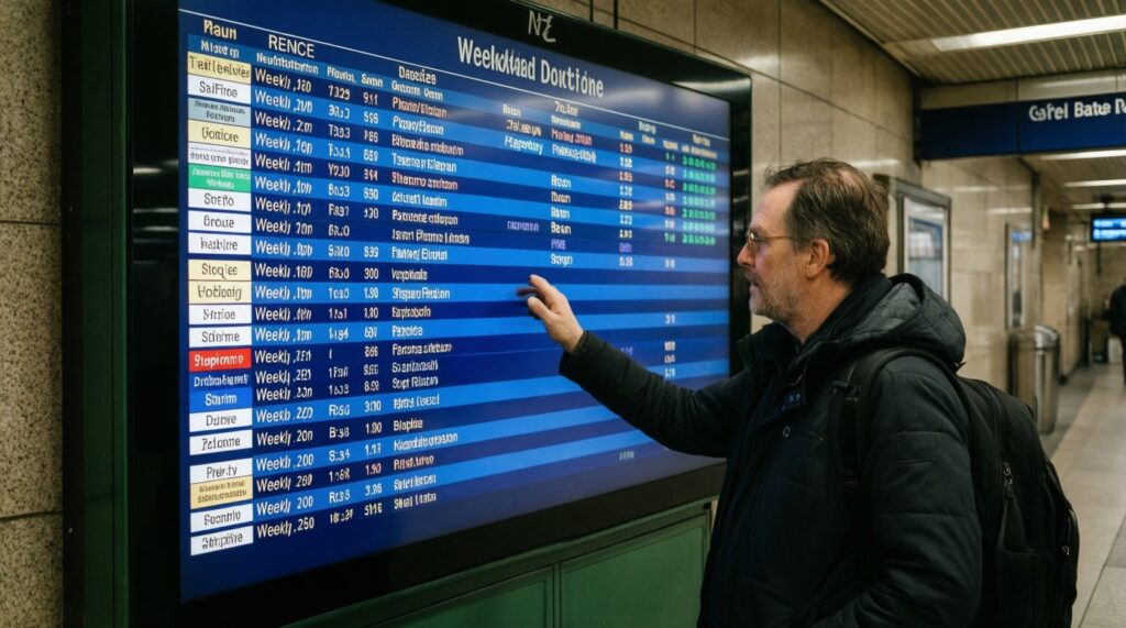 Новые маршруты и изменения в работе общественного транспорта: автобусы, электрички, пригород - иллюстрация